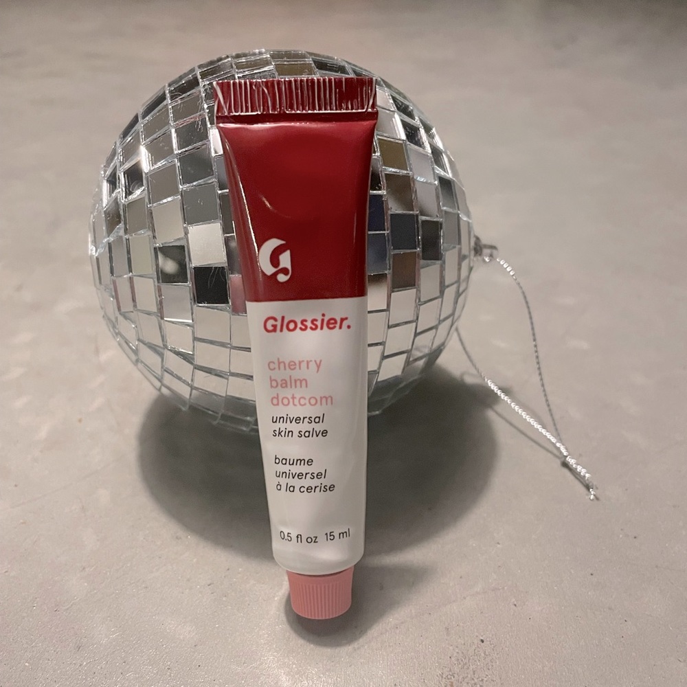 [NWT] Glossier Cherry Balm Dot Com
